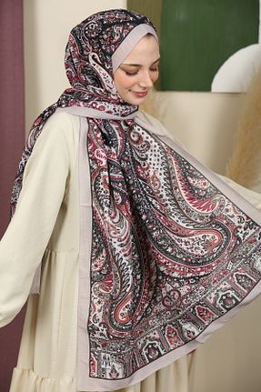 شال بژ زنانه پنبه ای aldyoo - کد 923657796