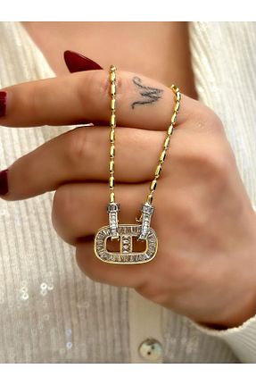 گردنبند استیل ( فولاد ) رنگی زنانه استیل (فولاد) MyladyAccessoriess - کد 897435935