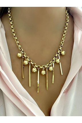 گردنبند استیل ( فولاد ) رنگی زنانه استیل (فولاد) MyladyAccessoriess - کد 773235976