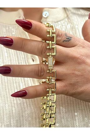 گردنبند استیل ( فولاد ) رنگی زنانه روکش طلا MyladyAccessoriess - کد 897438805
