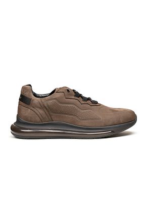 کفش اسنیکر طوسی مردانه چرم اصل Greyder - کد 758740609