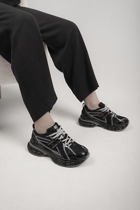 کفش اسنیکر مشکی زنانه بند دار KRISTE BELL - کد 920752789