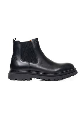 بوت / نیم بوت مشکی مردانه چرم خالص Greyder - کد 772502529