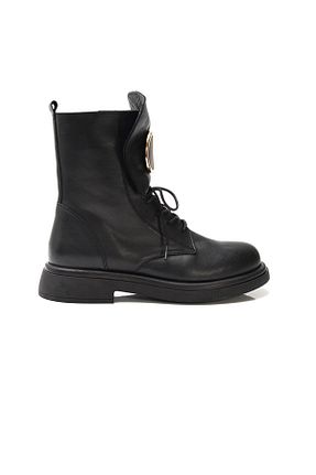 بوت / نیم بوت مشکی زنانه چرم خالص Greyder - کد 761838241