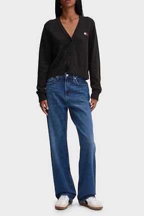 شلوار جین سرمه ای زنانه جین Tommy Jeans - کد 866986766