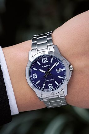 ساعت مچی طوسی مردانه 40 میلی متر Casio - کد 32713457