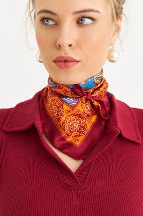 دستمال گردن آبی زنانه مخلوط پلی استر Cool & Sexy - کد 923396804