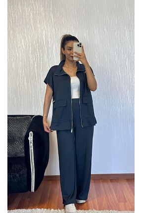 ست بالاتنه و پائین تنه طوسی زنانه SHINE STYLE - کد 923634473