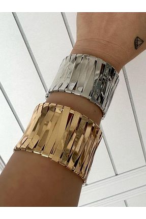 دستبند جواهر طلائی زنانه فلزی MyladyAccessoriess - کد 823379579