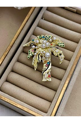 سنجاق سینه رنگی زنانه فلزی MyladyAccessoriess - کد 796574951