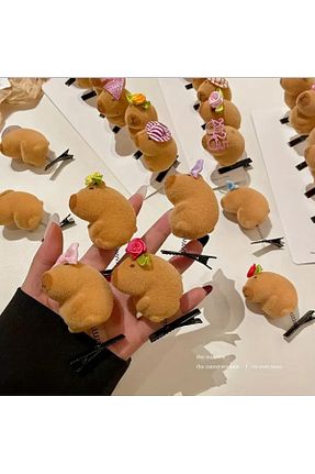 گیره سر قهوه ای بچه گانه Kawaii - کد 923650483