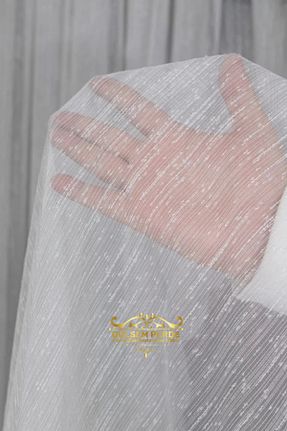 پرده توری نباتی ریل دار Gülsem Perde - کد 108422835