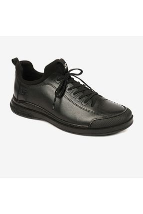 کفش کژوال مشکی مردانه چرم خالص Greyder - کد 855588743