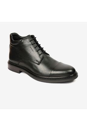 بوت / نیم بوت مشکی مردانه چرم خالص Greyder - کد 858672760