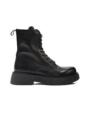 بوت / نیم بوت مشکی زنانه چرم خالص Greyder - کد 760109438