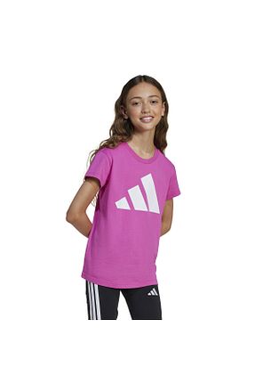 تیشرت اسپرت صورتی بچه گانه رگولار adidas - کد 924313592