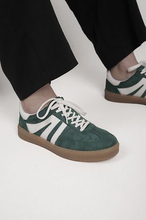 کفش اسنیکر سبز زنانه بند دار Stilbagshoes - کد 923706322