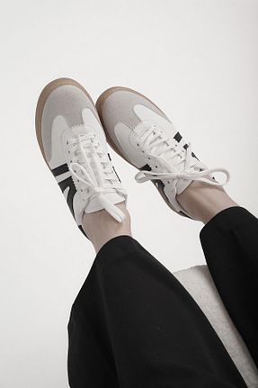 کفش اسنیکر سفید زنانه بند دار Stilbagshoes - کد 923705615