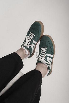 کفش اسنیکر سبز زنانه بند دار Stilbagshoes - کد 923706322