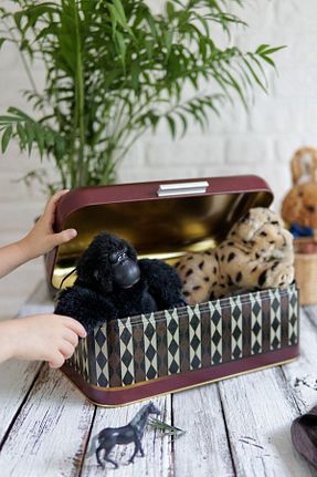 جعبه / سبد نان رنگی فلزی Hesaplı Kasa - کد 923722162