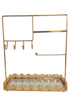 نظم دهنده جواهرات و آرایش طلائی فلزی Yaren Style - کد 924363408