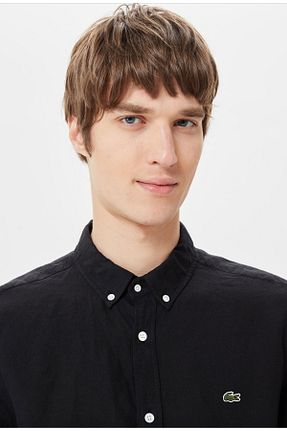 پیراهن مشکی مردانه رگولار Lacoste - کد 923754664