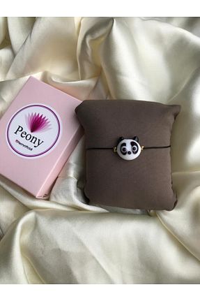دستبند جواهر مشکی زنانه منجق PEONY - peonyofficiall - کد 354970437