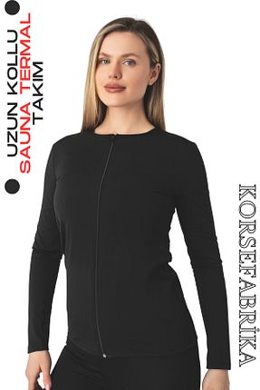پوشاک حرارتی و لباس زیر مشکی زنانه korsefabrika trend mood store - کد 809340582