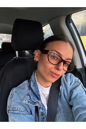 عینک محافظ نور آبی قهوه ای زنانه 56 Goldmine - کد 923774906