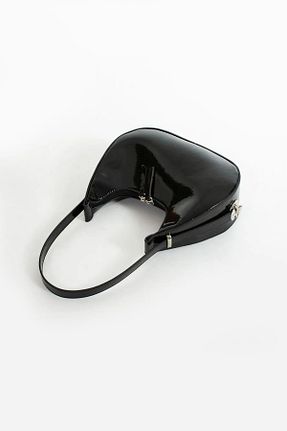 کیف دوشی مشکی زنانه چرم مصنوعی BDR - کد 923775519