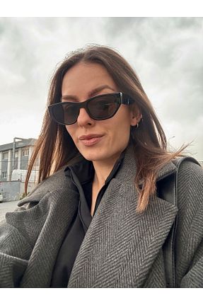 عینک آفتابی مشکی زنانه 56 Goldmine - کد 923774596