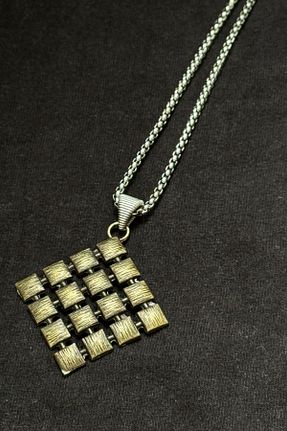 گردنبند استیل ( فولاد ) مردانه استیل (فولاد) cheetah quality - کد 923780130