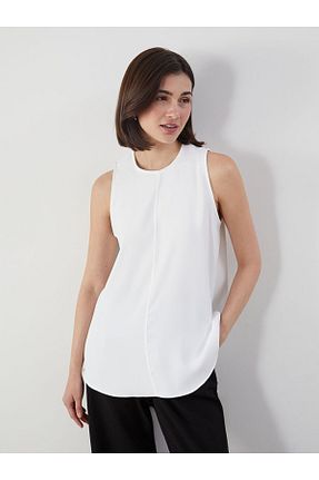 بلوز نباتی زنانه ساده LC Waikiki - کد 924367644