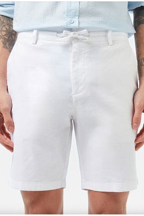 شلوارک و برمودا سفید مردانه رگولار Lacoste - کد 923783425