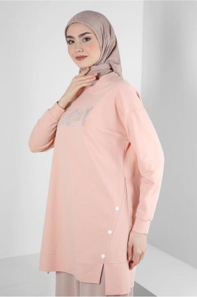 روسری قهوه ای پلی استر Alvina - کد 810186752