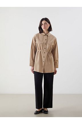 شلوار سبز زنانه پنبه ای LC Waikiki - کد 925123332