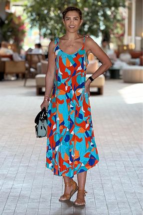 لباس بژ زنانه بافتنی Nevin Kaya Moda - کد 923837662