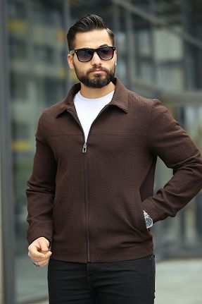 کت قهوه ای مردانه رگولار Moderk - کد 923836415