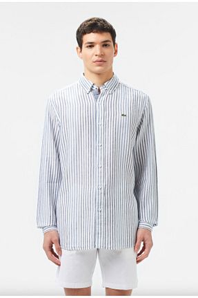 پیراهن آبی مردانه رگولار Lacoste - کد 923855017