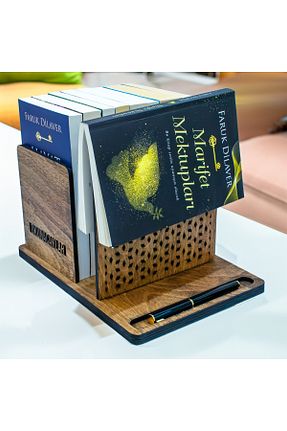 پایه کتاب قهوه ای چوب NewEastern - کد 924511837
