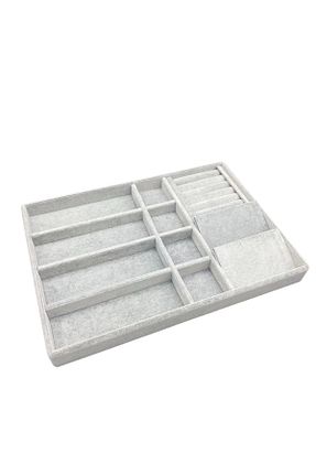 نظم دهنده جواهرات و آرایش طوسی 1 پارچه Genel Markalar - کد 755975846