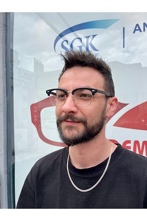 عینک محافظ نور آبی مشکی مردانه شیشه UBK Eyewear - کد 768688655