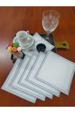دستمال مهمانی طوسی NAKIŞ ATÖLYESİ - کد 923909144