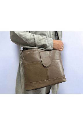 کیف دوشی قهوه ای زنانه چرم خالص Sir Cliffson - کد 829126257