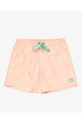 شلوارک ساحلی نارنجی مردانه پلی استر Quiksilver - کد 923942309