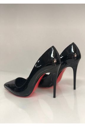 کفش مجلسی مشکی زنانه چرم لاکی milyon shoes - کد 923949778