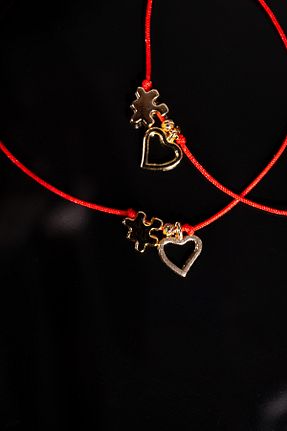 دستبند جواهر قرمز زنانه Zalifra - کد 923949434