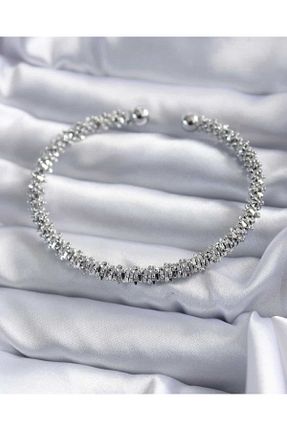 دستبند استیل (فولاد) زنانه استیل ضد زنگ Pudraksesuar - کد 827397480