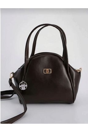 کیف دوشی قهوه ای زنانه چرم مصنوعی MK butik - کد 896529458