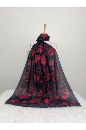 شال زرشکی زنانه پنبه ای REMOMODA - کد 923959069